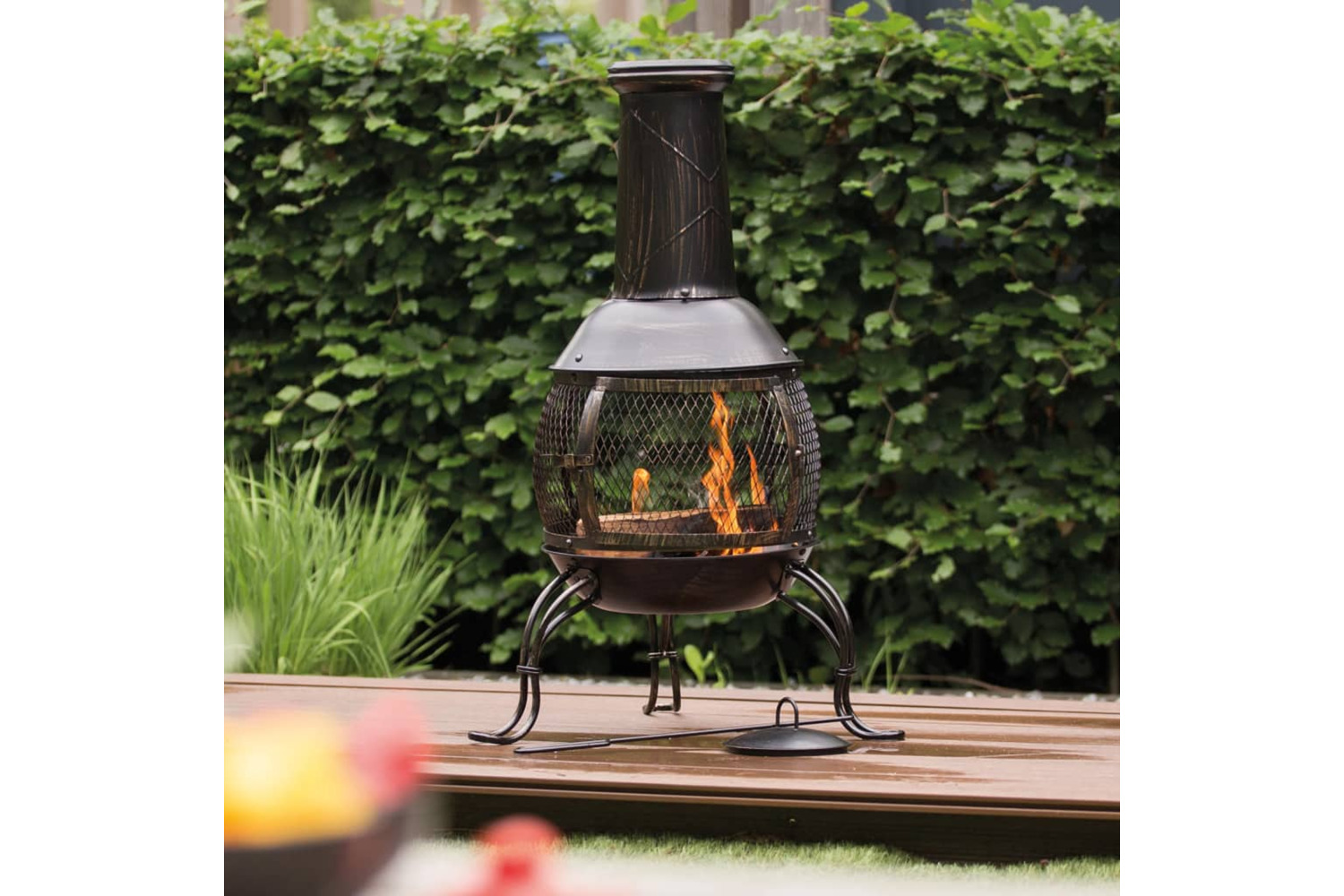 Redfire 433450 Fire Pit Sauda Bronze Steel