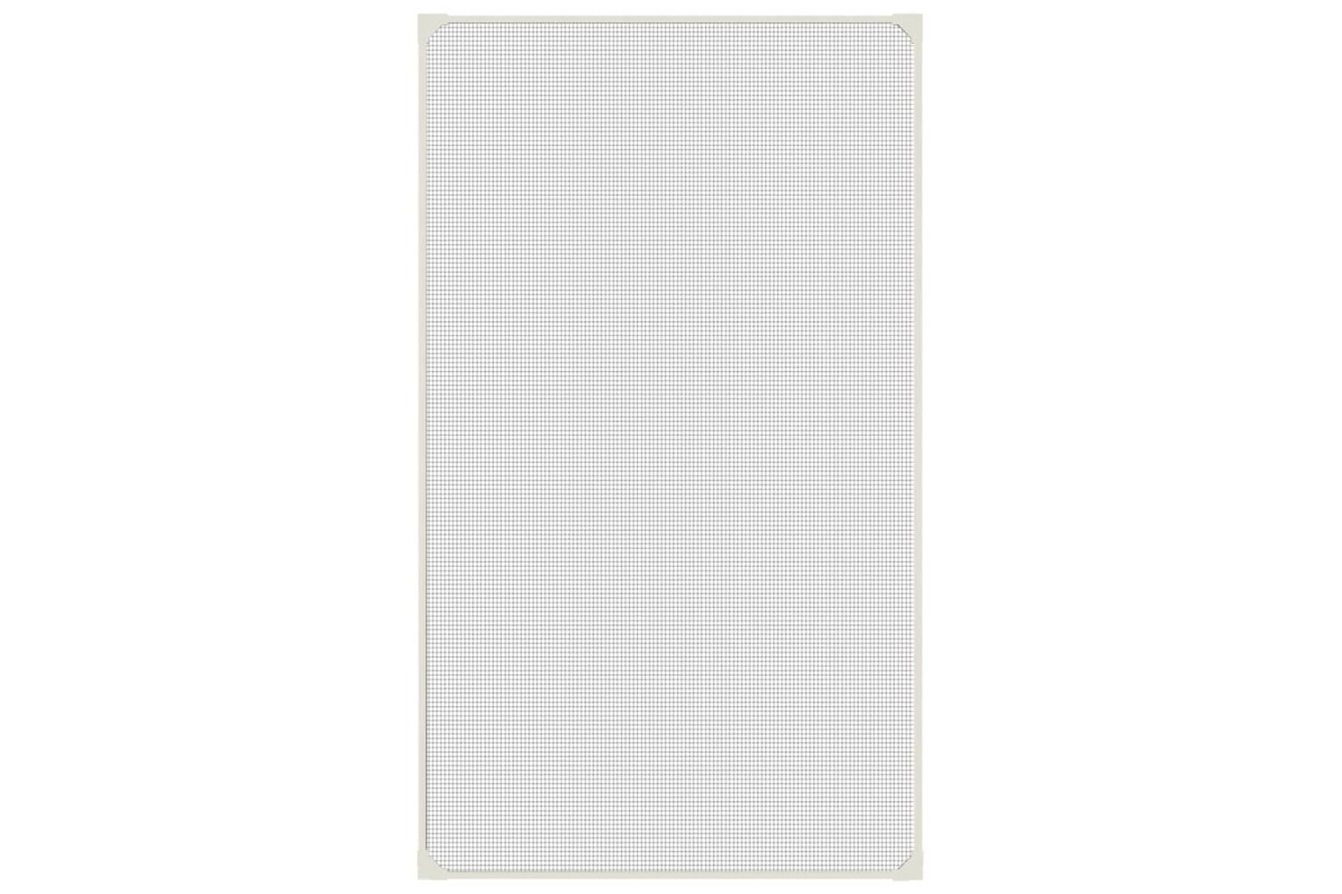 vidaXL 153847 Magnetic Insect Screen For Windows White 80x140cm