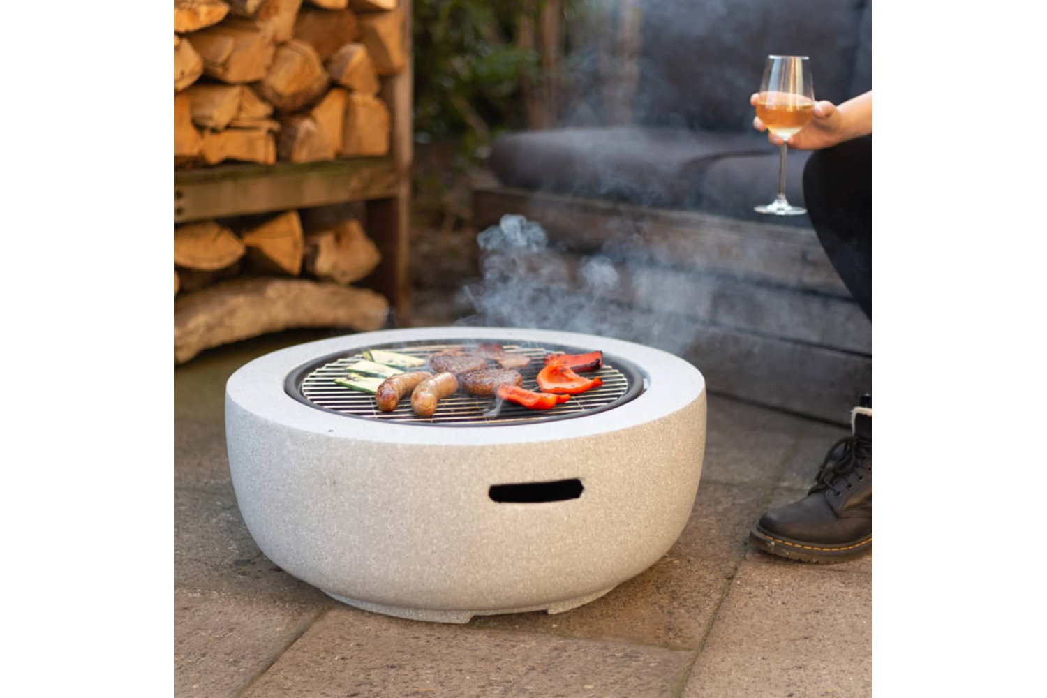 Esschert Design 428851 Firebowl Mgo S