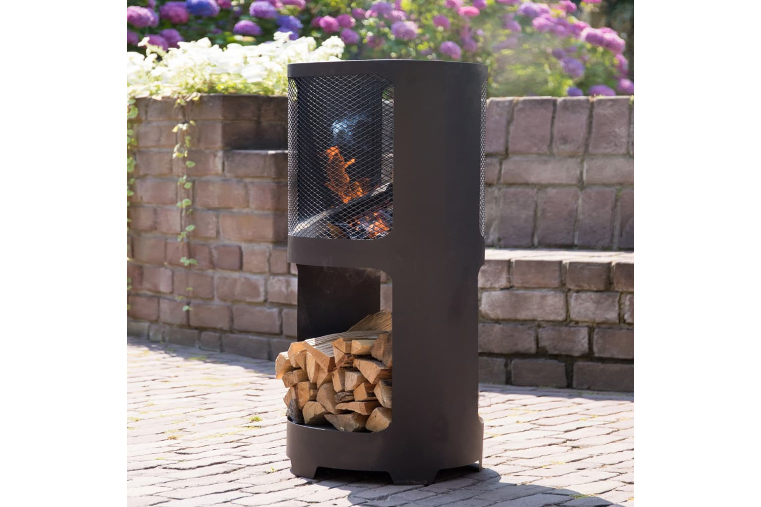 Redfire Fire Pit Buffalo 44x90cm Steel Matte Black