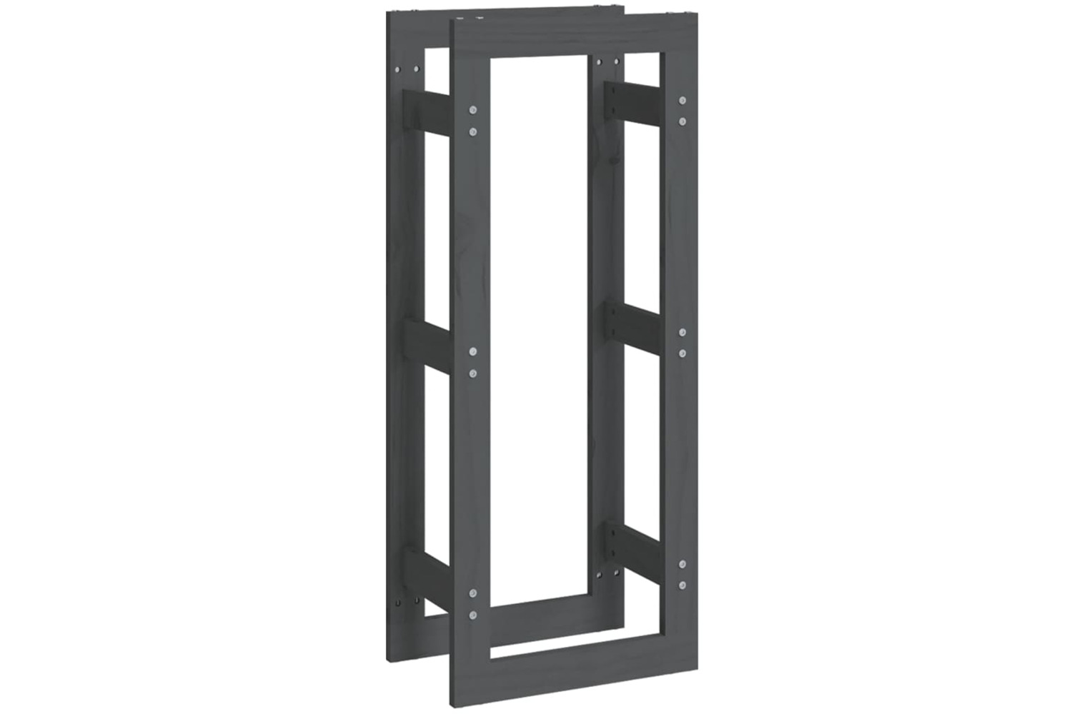 vidaXL 822443 Firewood Rack White 108x64.5x78cm Solid Wood Pine