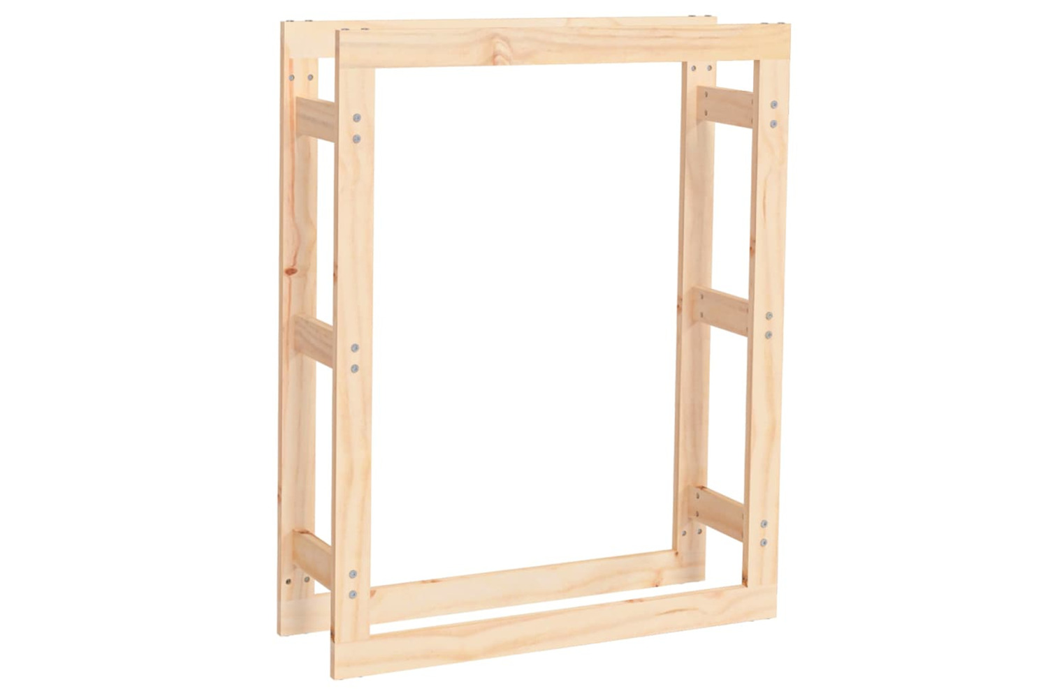 vidaXL 822417 Firewood Rack 80x25x100cm Solid Wood Pine