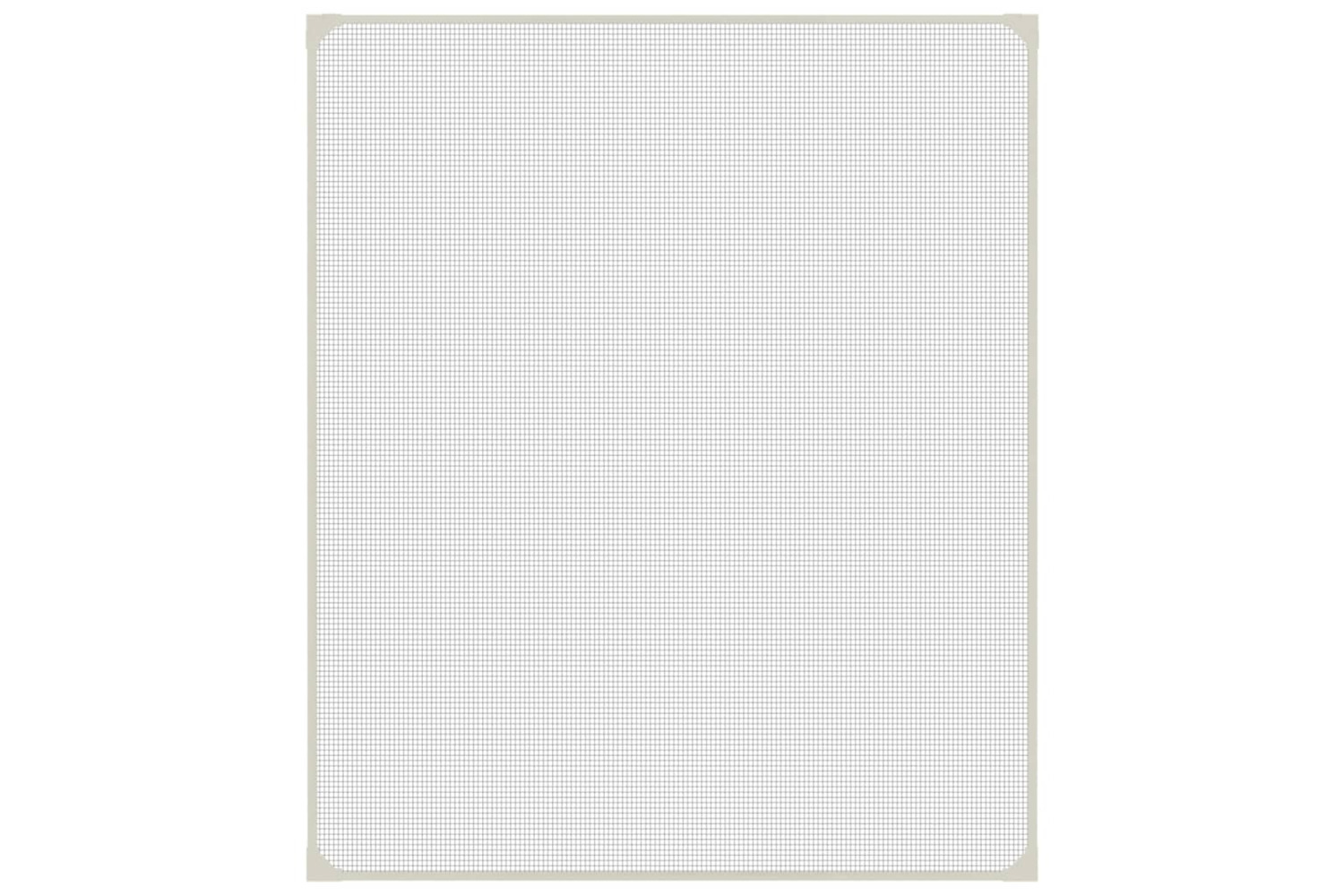 vidaXL 153851 Magnetic Insect Screen For Windows White 100x120cm