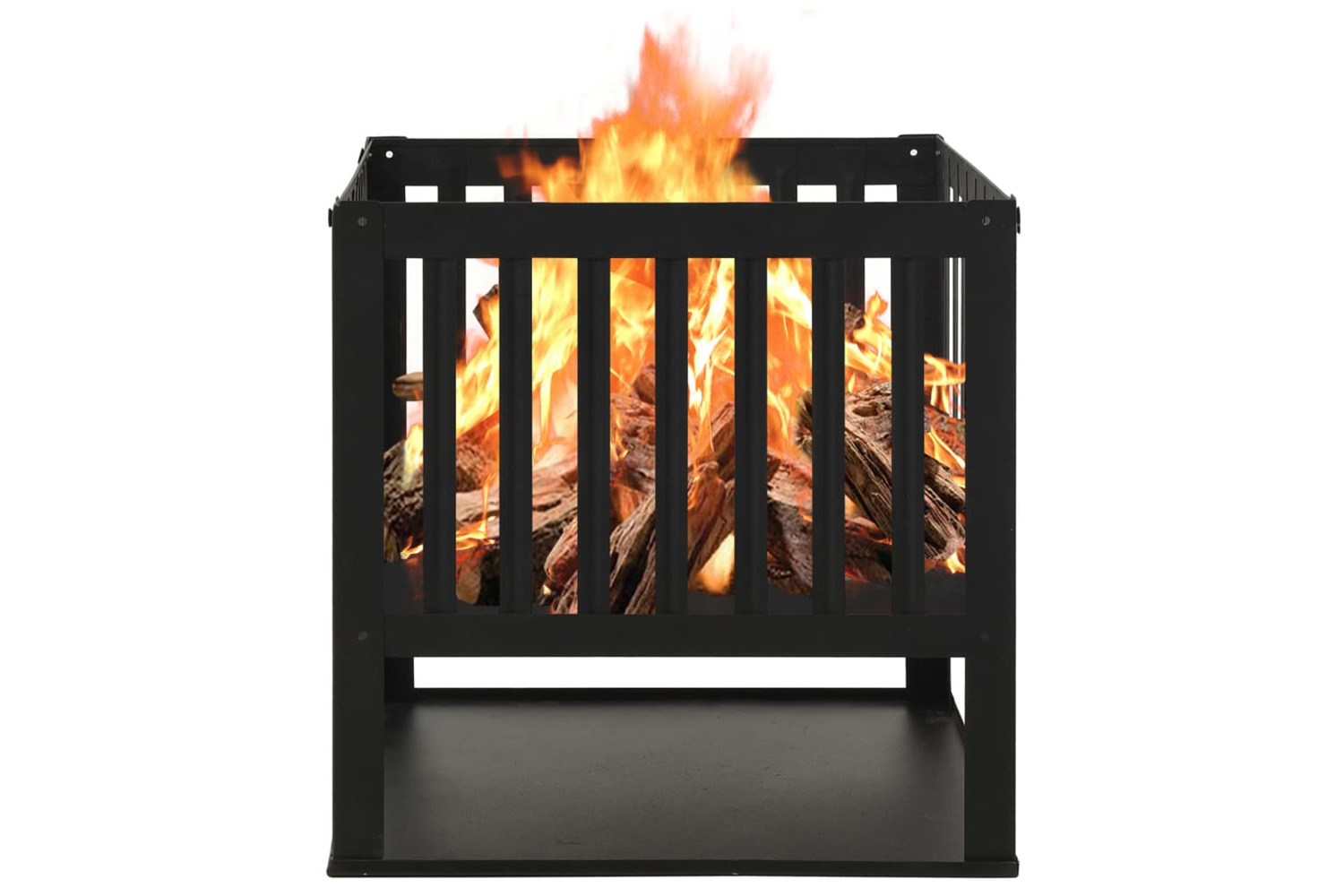 vidaXL 315088 Fire Pit 40x40x40cm Steel