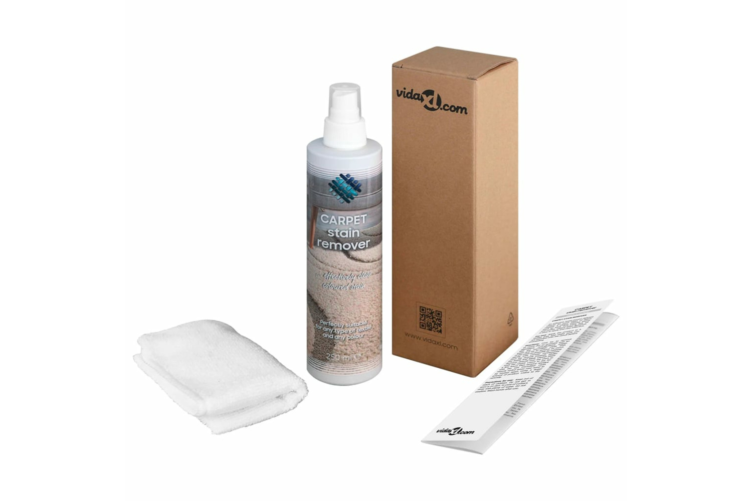 vidaXL 180159 Textile Stain Remover / Carpet Cleaner 250 Ml