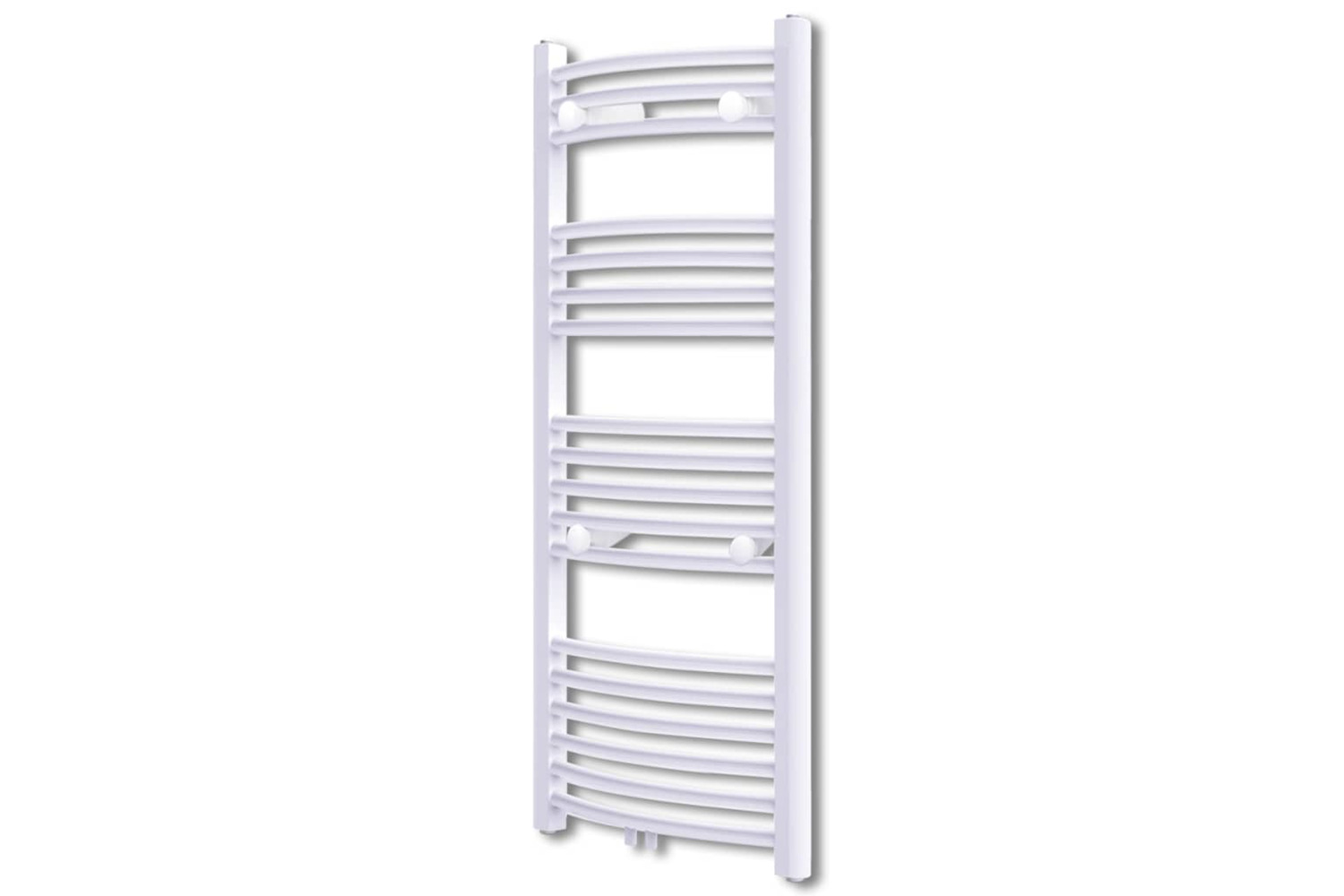 Vidaxl Bathroom Radiator Central Heating Towel Rail Curve 500 X 1160 Mm