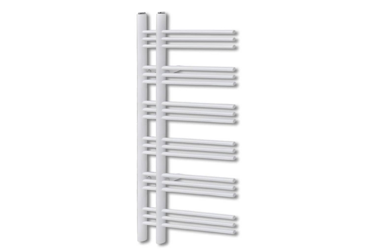 vidaXL 140860 Bathroom Radiator Central Heating Towel Rail E Shape 600 X 1200mm