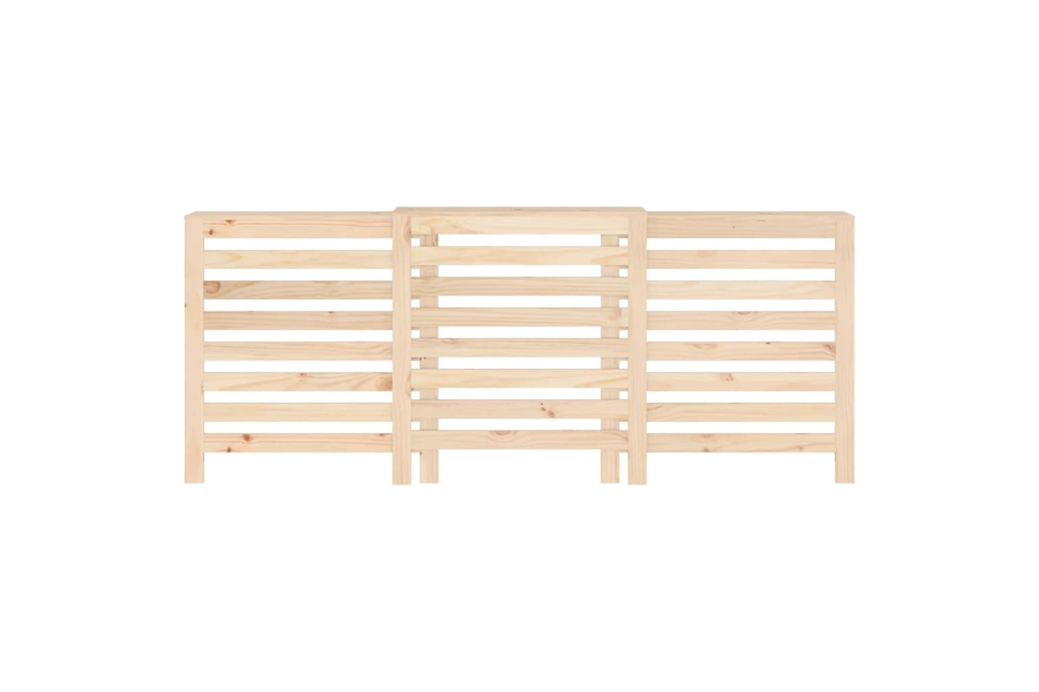 vidaXL 822611 Radiator Cover 210x21x85cm Solid Wood Pine