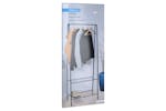 Storage Solutions 442520 Storage Solutions Clothing Rack With 2 Tiers 61x34x152 Cm