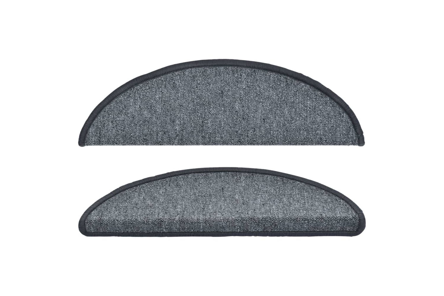 vidaXL 149736 Stair Mats 5 Pcs 56x17x3cm Dark Grey