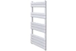 Vidaxl 140867 Bathroom Central Heating Towel Rail Radiator Straight 600 X 1200 Mm