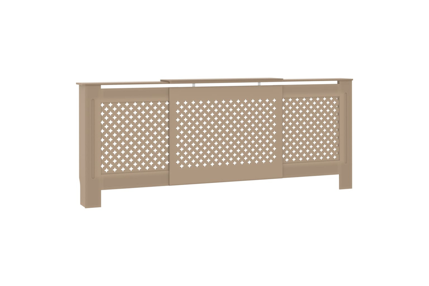 vidaXL Mdf Radiator Cover 205cm