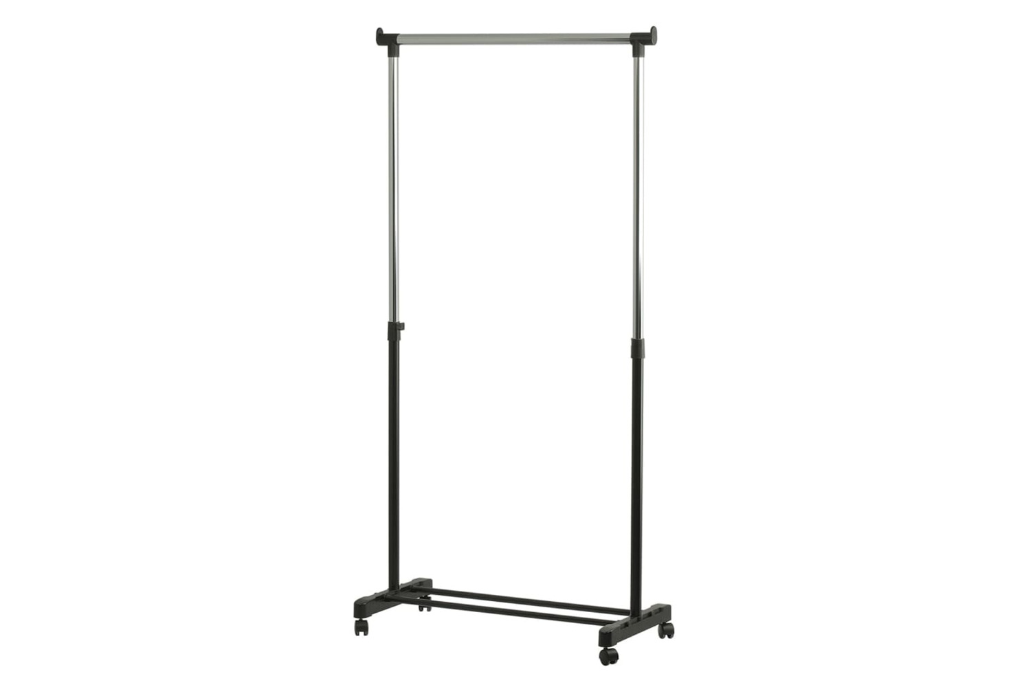 V-part 445317 Clothing Rack Adjustable Height 4 Wheels