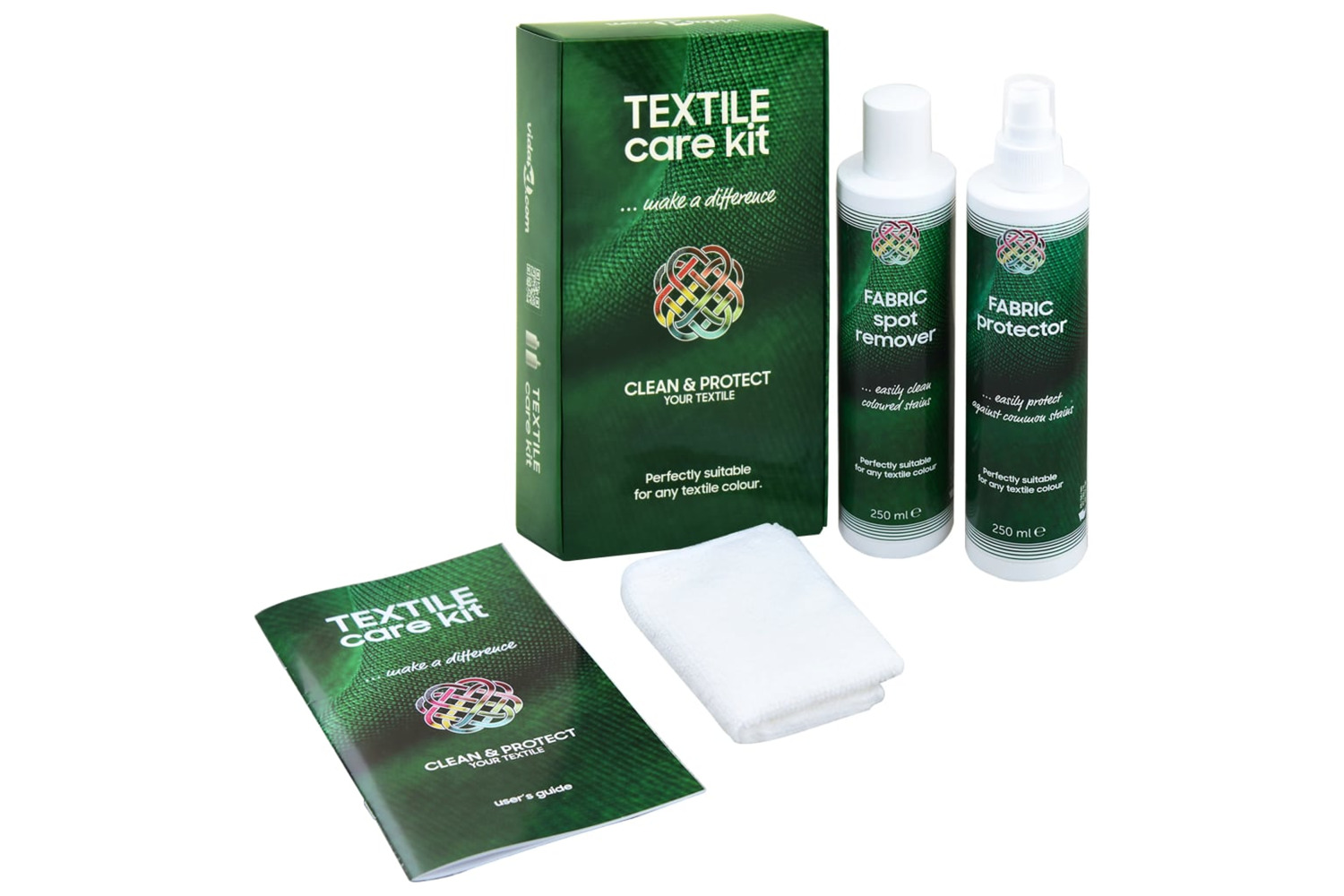 vidaXL 286971 Textile Care Kit Care Kit 2x250 Ml