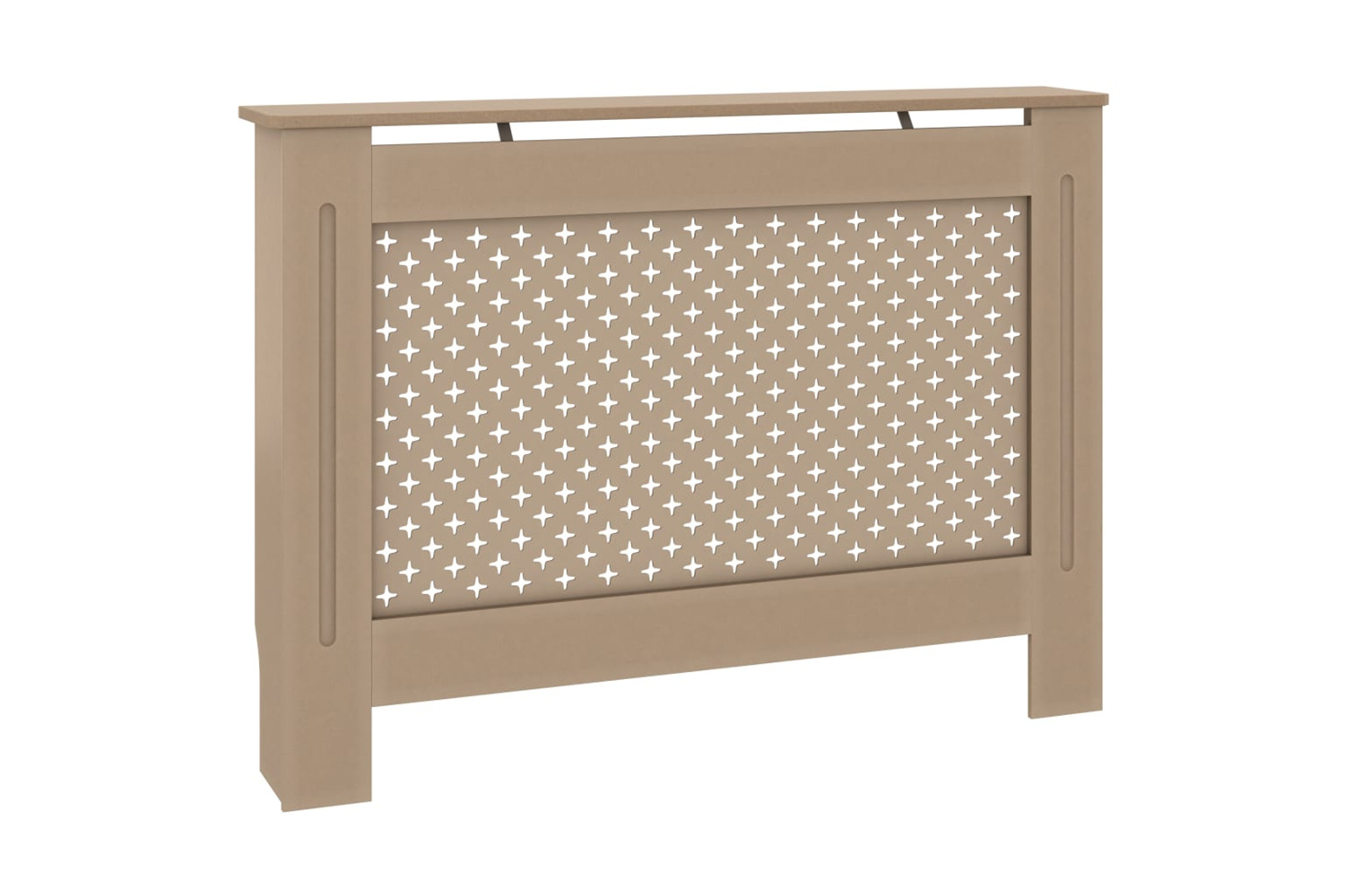vidaXL Radiator Cover 112x19x81.5cm Mdf