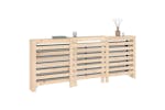 Vidaxl 822611 Radiator Cover 210x21x85 Cm Solid Wood Pine