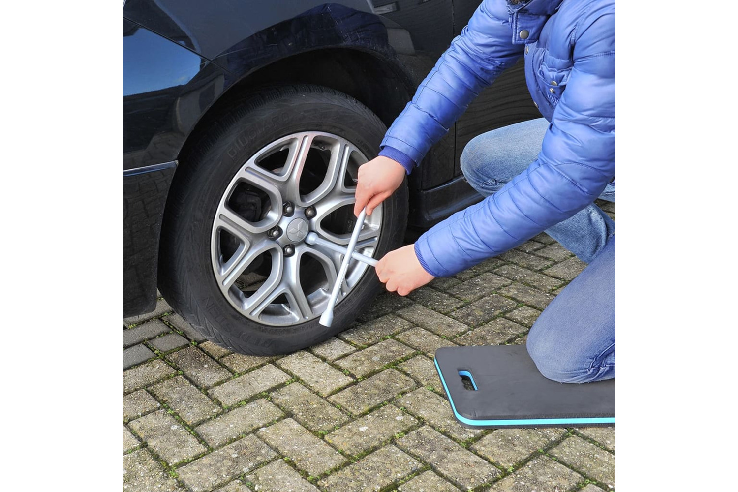 Proplus 424695 Knee Mat Black 50x30x3cm Eva