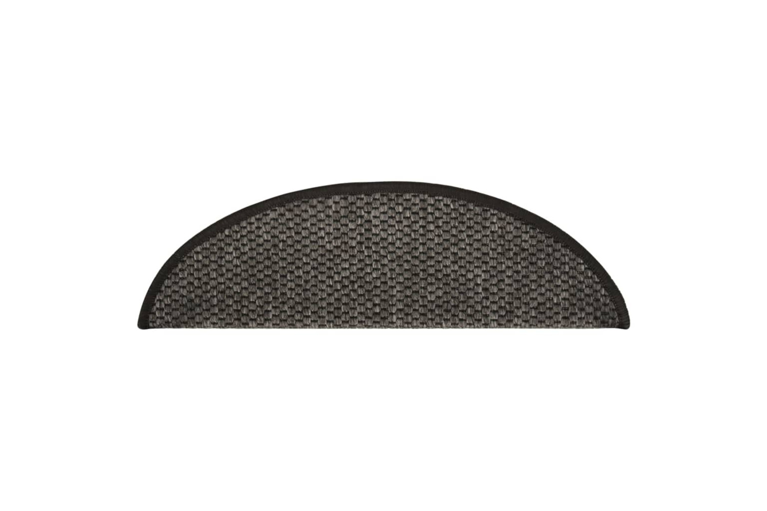 vidaXL 326861 Self-adhesive Stair Mats Sisal-look 15 Pcs 56x20cm Anthracite