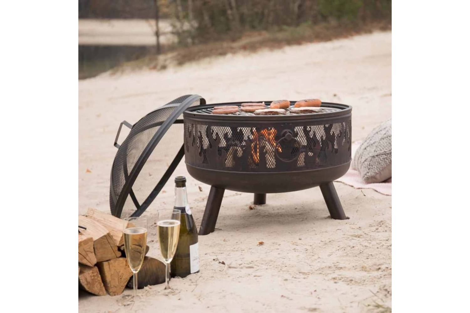 Redfire Fire Pit Blazer Bronze Steel