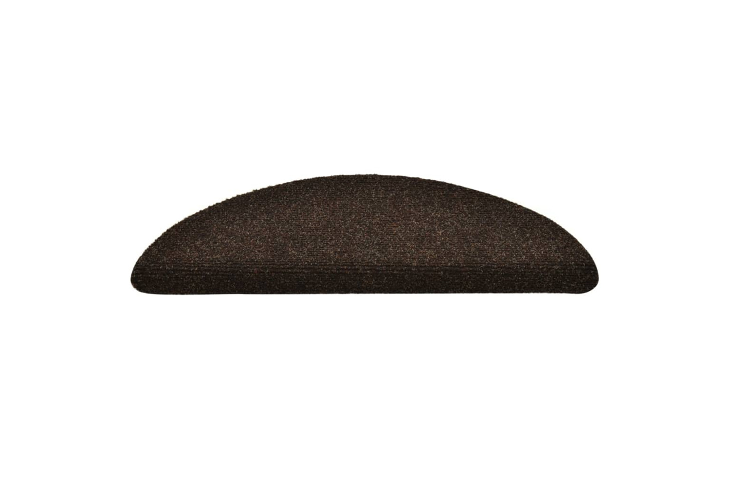 vidaXL 149689 Self-adhesive Stair Mats 10 Pcs Brown 56x17x3cm Needle Punch