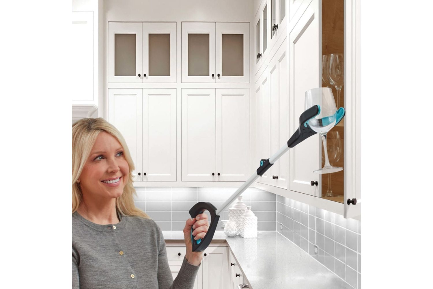 Grab It 422547 Reaching Tool Plastic Black Gra003