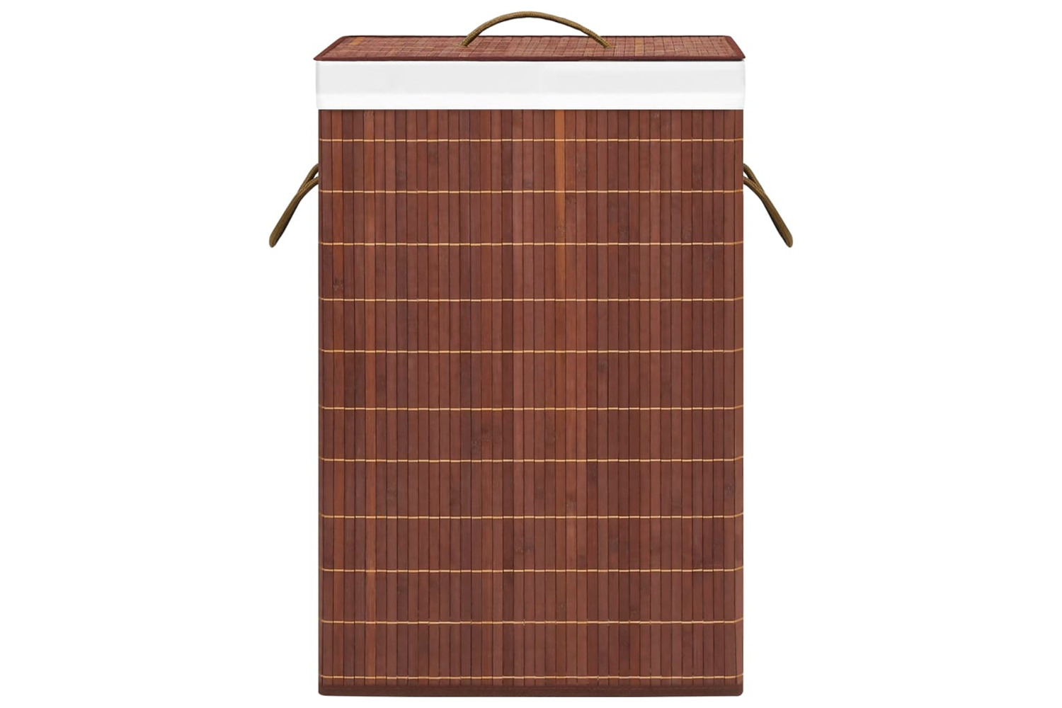 vidaXL 320747 Bamboo Laundry Basket Brown 72 L