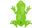 Nature 428541 Outdoor Wall Thermometer Frog Green