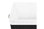 Vidaxl 320758 Bamboo Laundry Basket Black 83 L