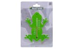 Nature 428541 Outdoor Wall Thermometer Frog Green