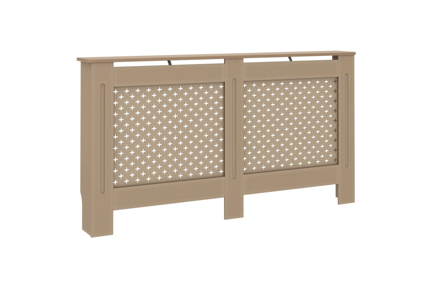 VidaXL Radiator Cover 152x19x81.5cm MDF