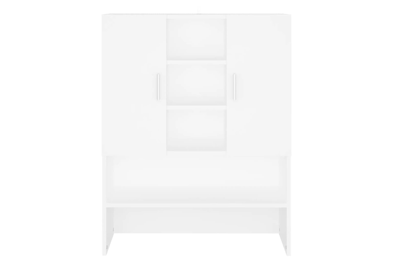 vidaXL 808386 Washing Machine Cabinet White 70.5x25.5x90cm