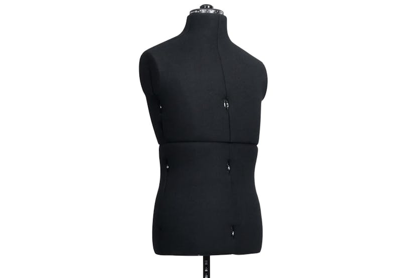 Vidaxl 288494 Adjustable Dress Form Male Black Size 37-45