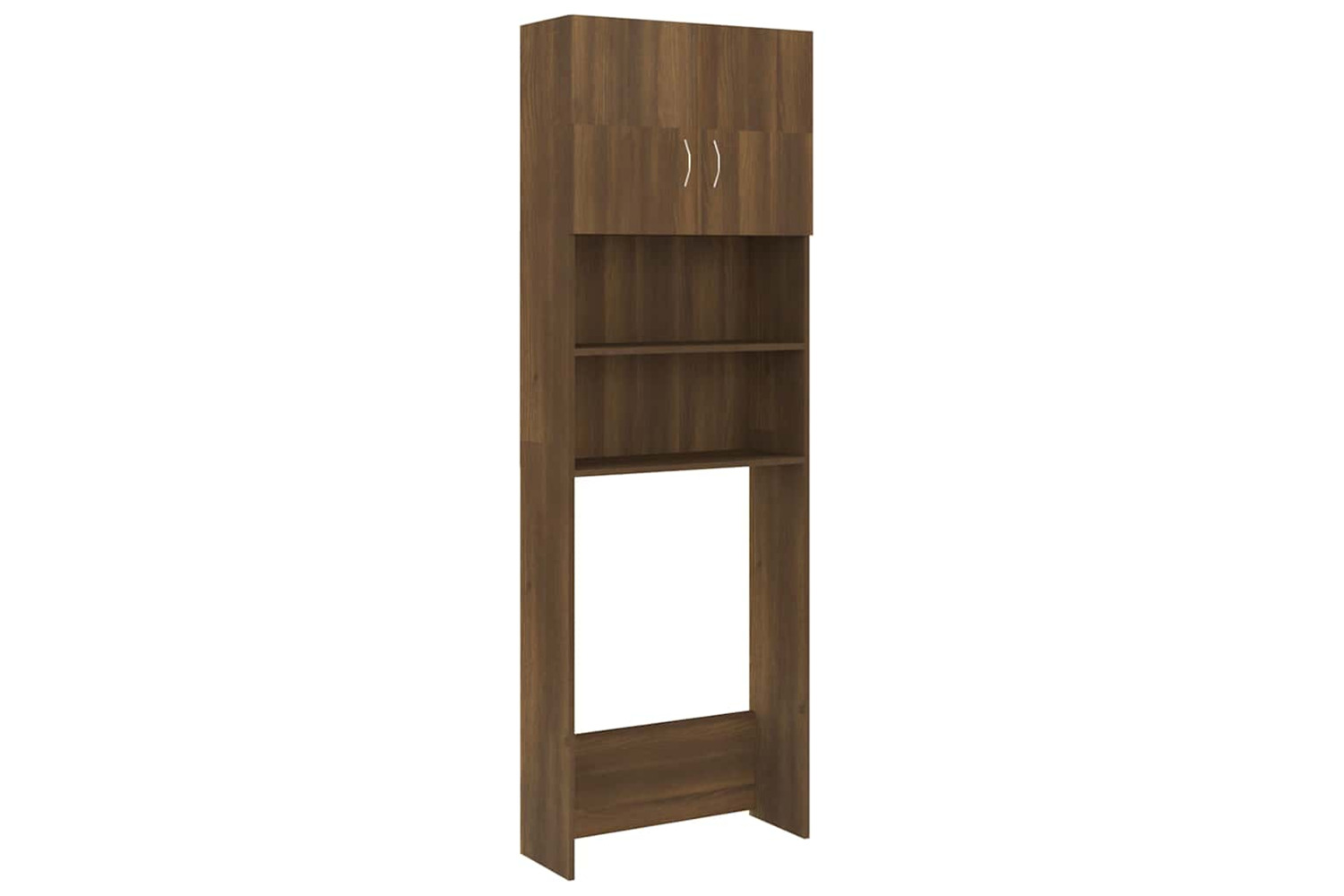 Vidaxl Washing Machine Cabinet Brown Oak 64x25.5x190 Cm