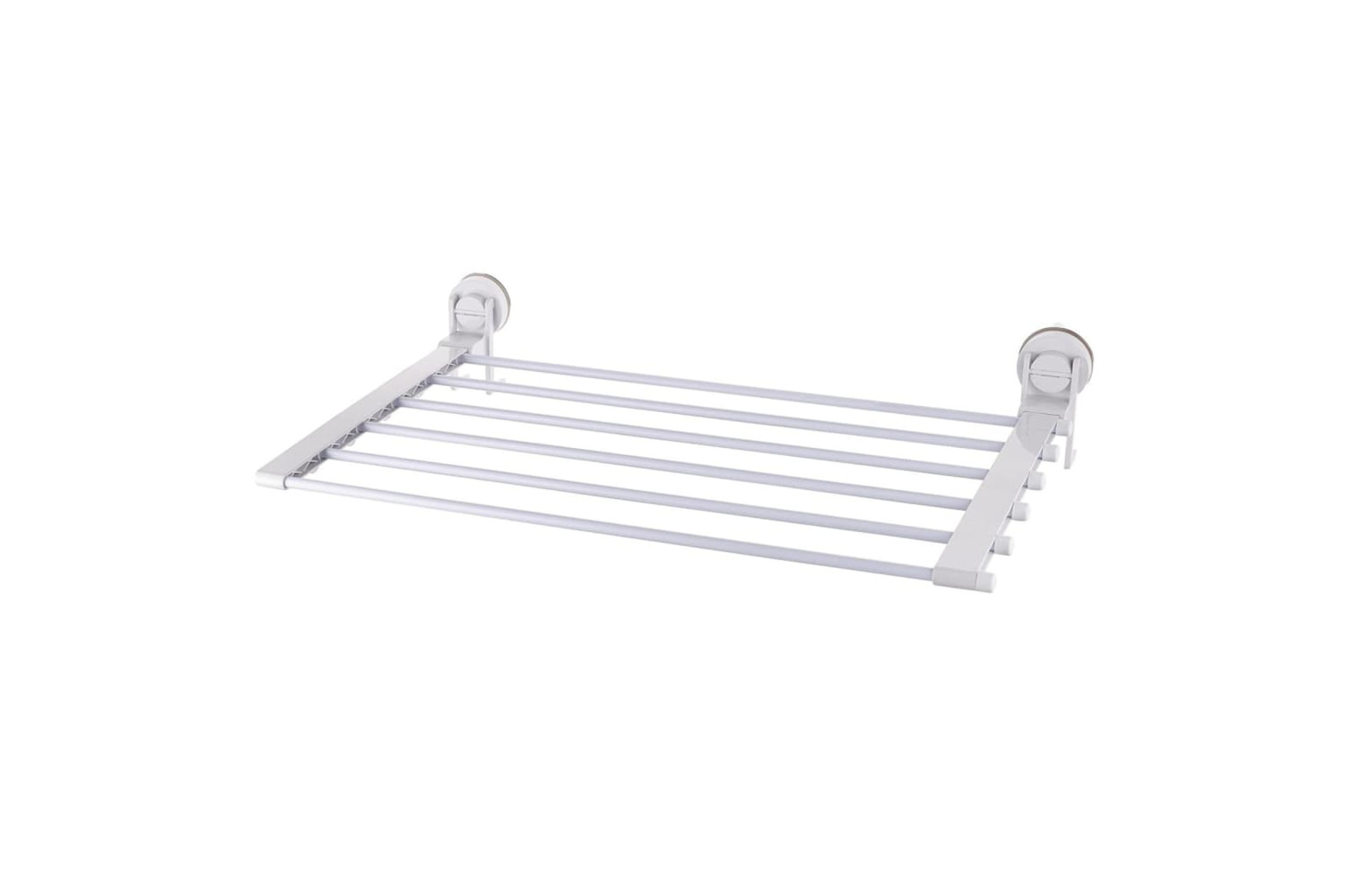 Ridder 445032 Laundry Rack Vacuumcap Ela Include Clips White