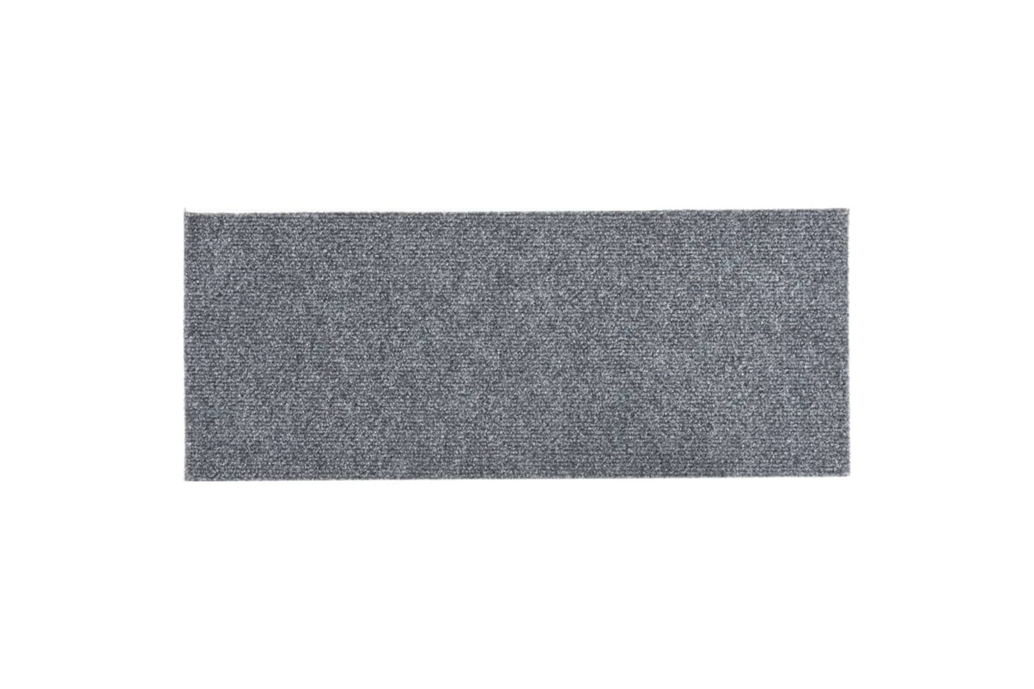 vidaXL 326915 Self-adhesive Stair Mats Rectangular 15 Pcs 60x25cm Light Grey