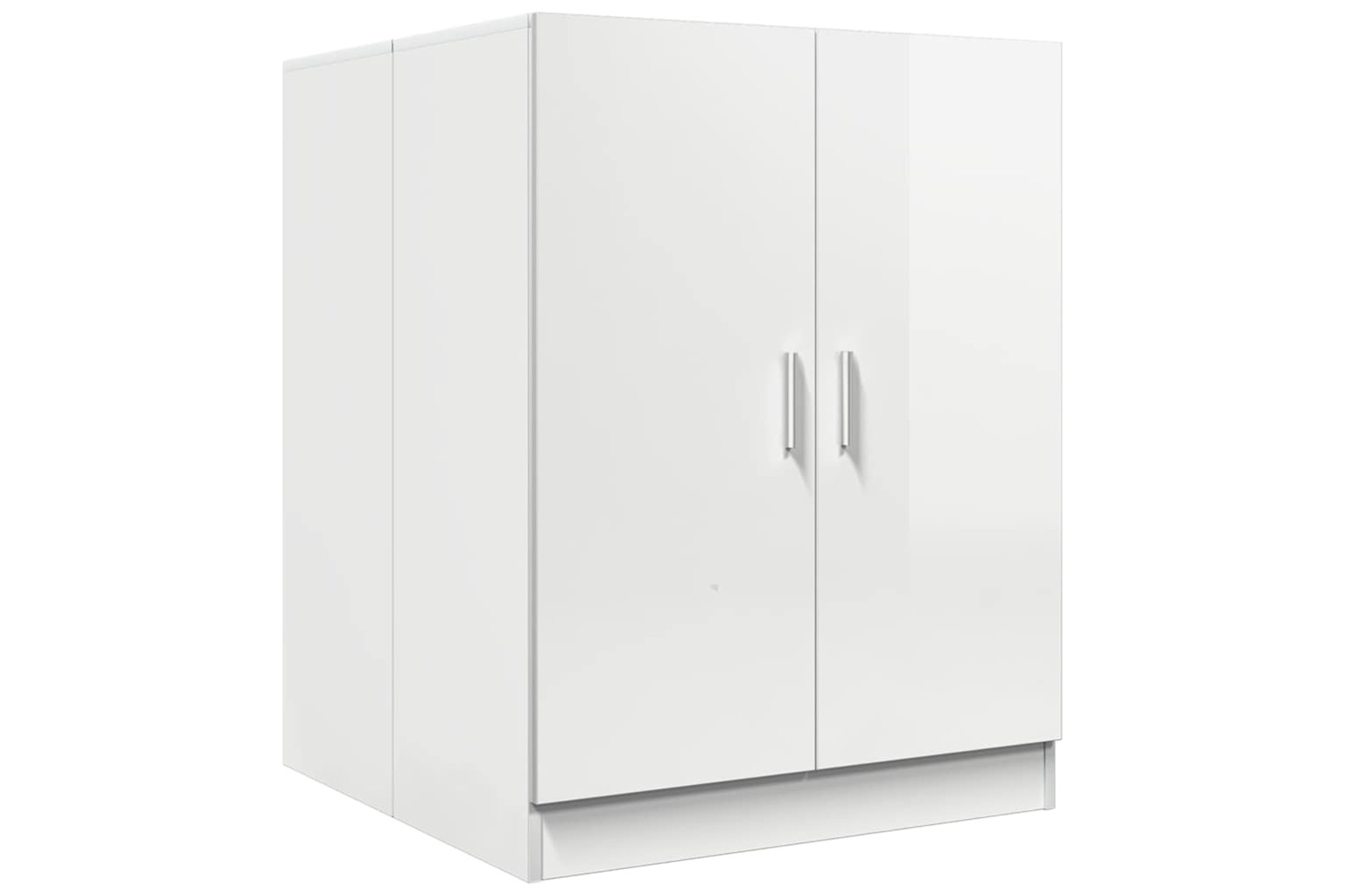 Vidaxl 808401 Washing Machine Cabinet High Gloss White 71x71.5x91.5 Cm