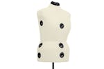 Vidaxl 288490 Adjustable Dress Form Female Cream L Size 44-50