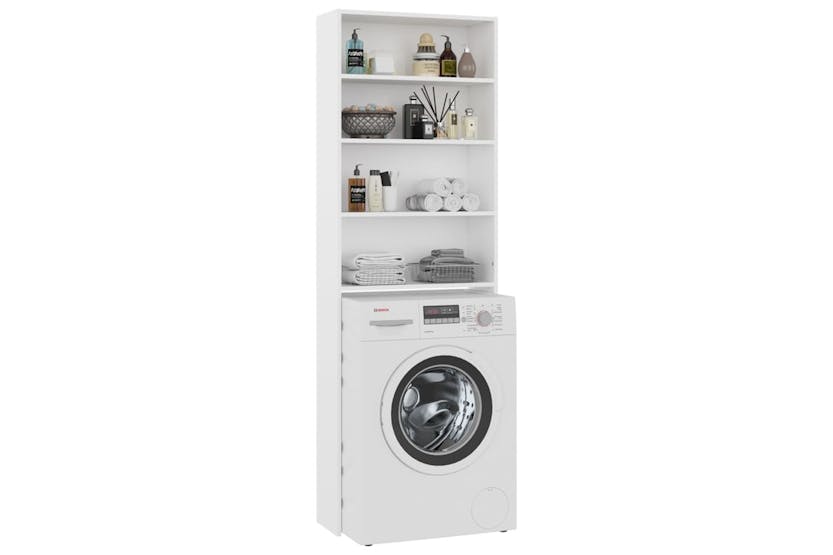 Vidaxl 808404 Washing Machine Cabinet White 64x24x190 Cm