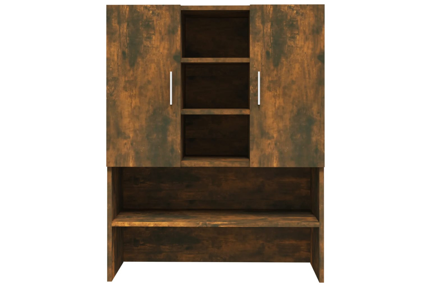 vidaXL 815945 Washing Machine Cabinet Smoked Oak 70.5x25.5x90cm