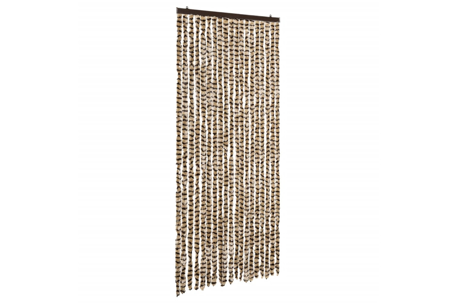 vidaXL Insect Curtain Beige And Brown 56x185cm Chenille