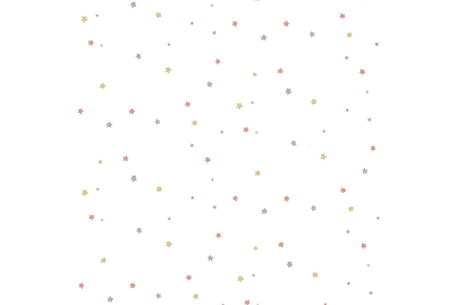 Noordwand 444888 Wallpaper Mondo Baby Little Stars Pink And White