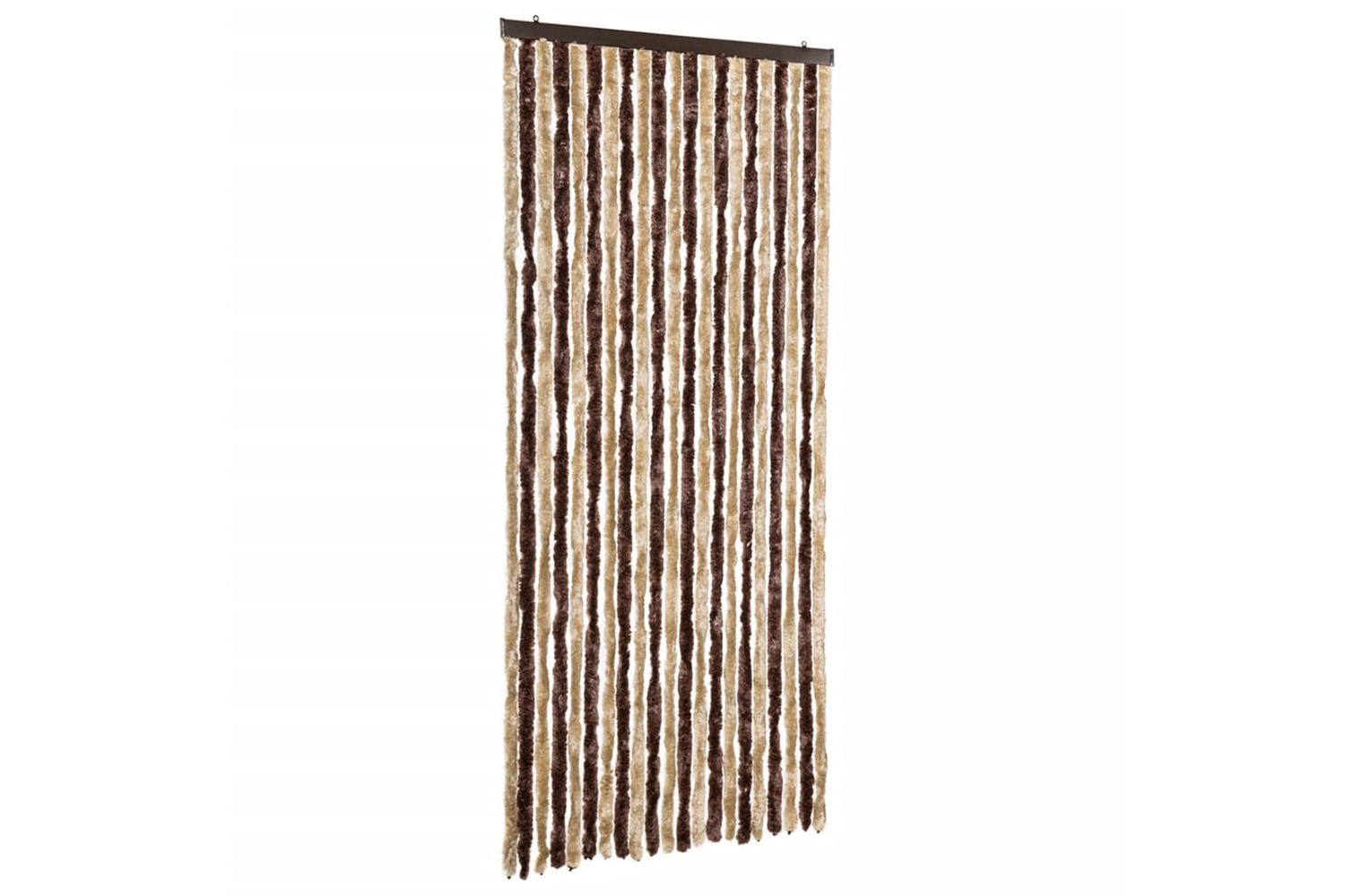 vidaXL Insect Curtain Beige And Light Brown 90x220cm Chenille
