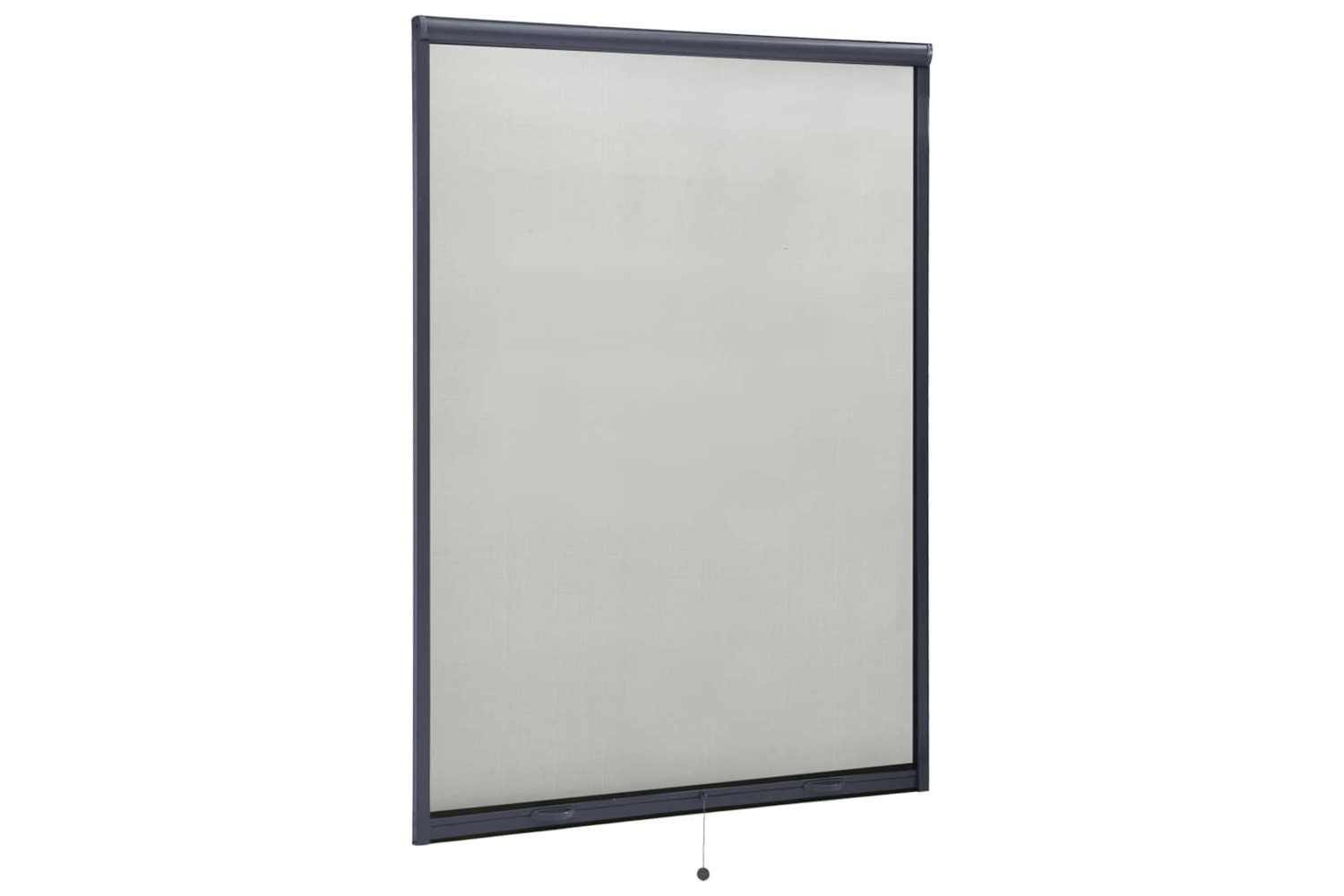 vidaXL 148743 Roll Down Insect Screen For Windows Anthracite 120x170cm