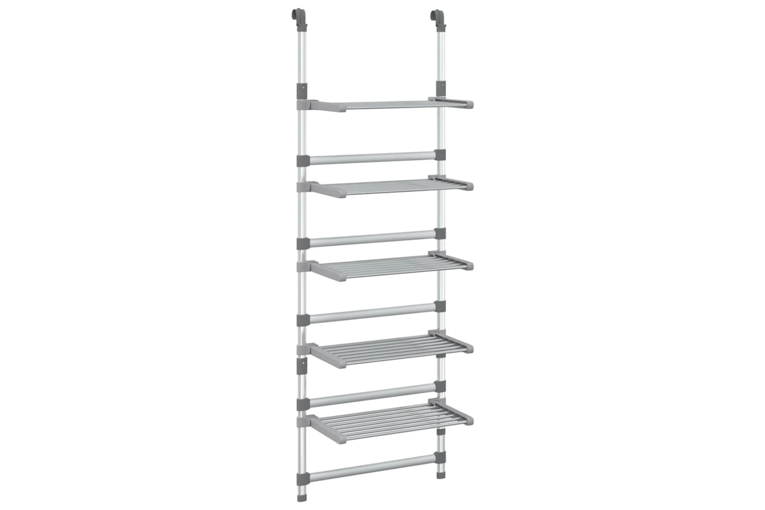 vidaXL 344384 5-tier Hanging Laundry Drying Rack Aluminium