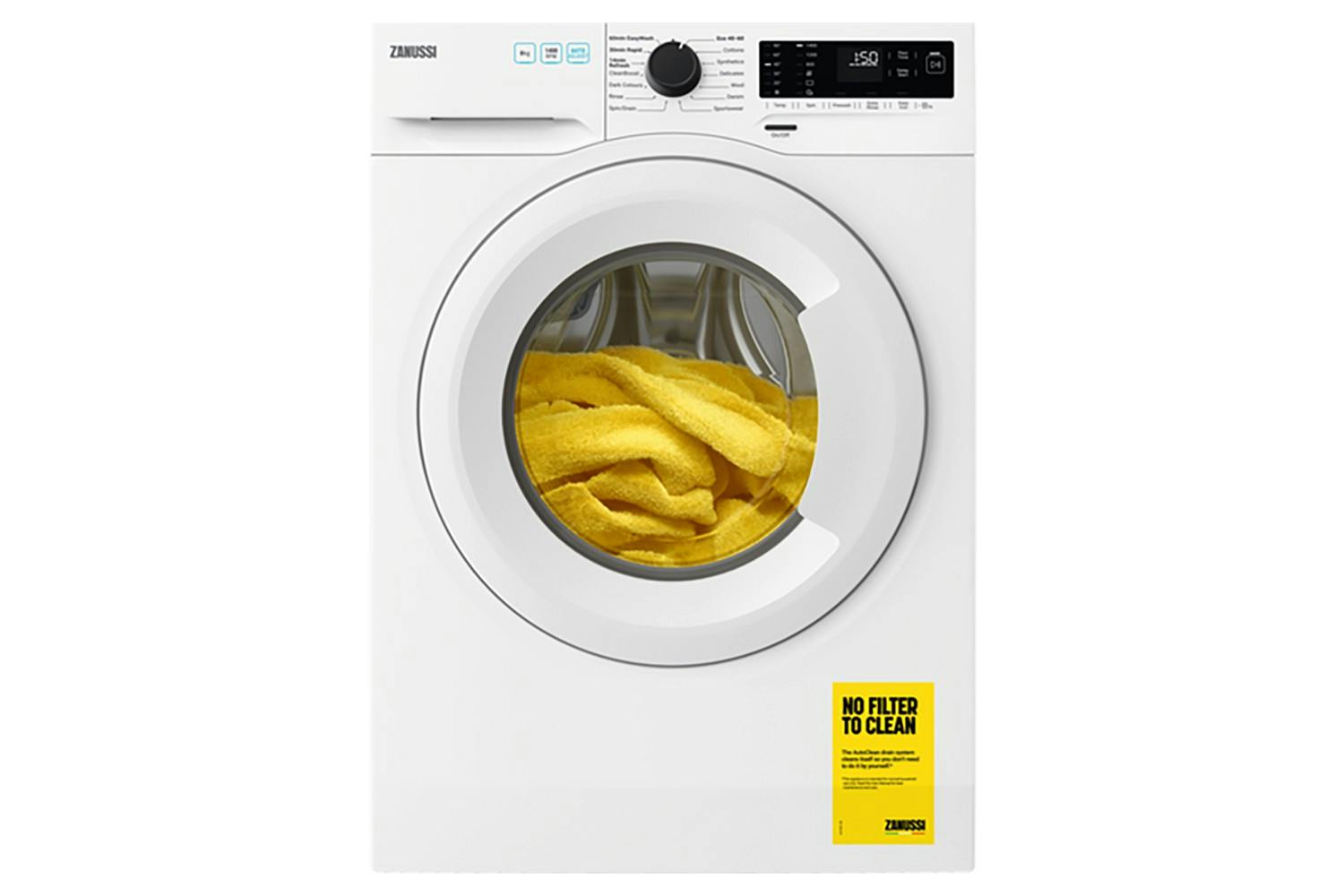 Zanussi 8kg Freestanding Washing Machine | ZWF842C3PW