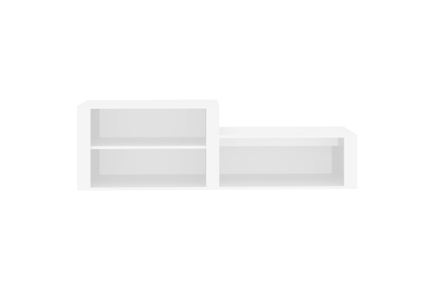vidaXL 816912 Shoe Cabinet White 150x35x45cm Engineered Wood