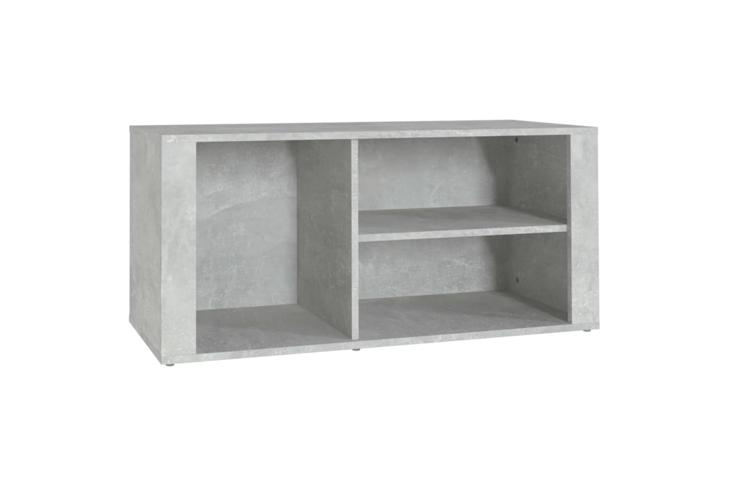 vidaXL 816924 Shoe Cabinet Concrete Grey 100x35x45cm Engineered Wood