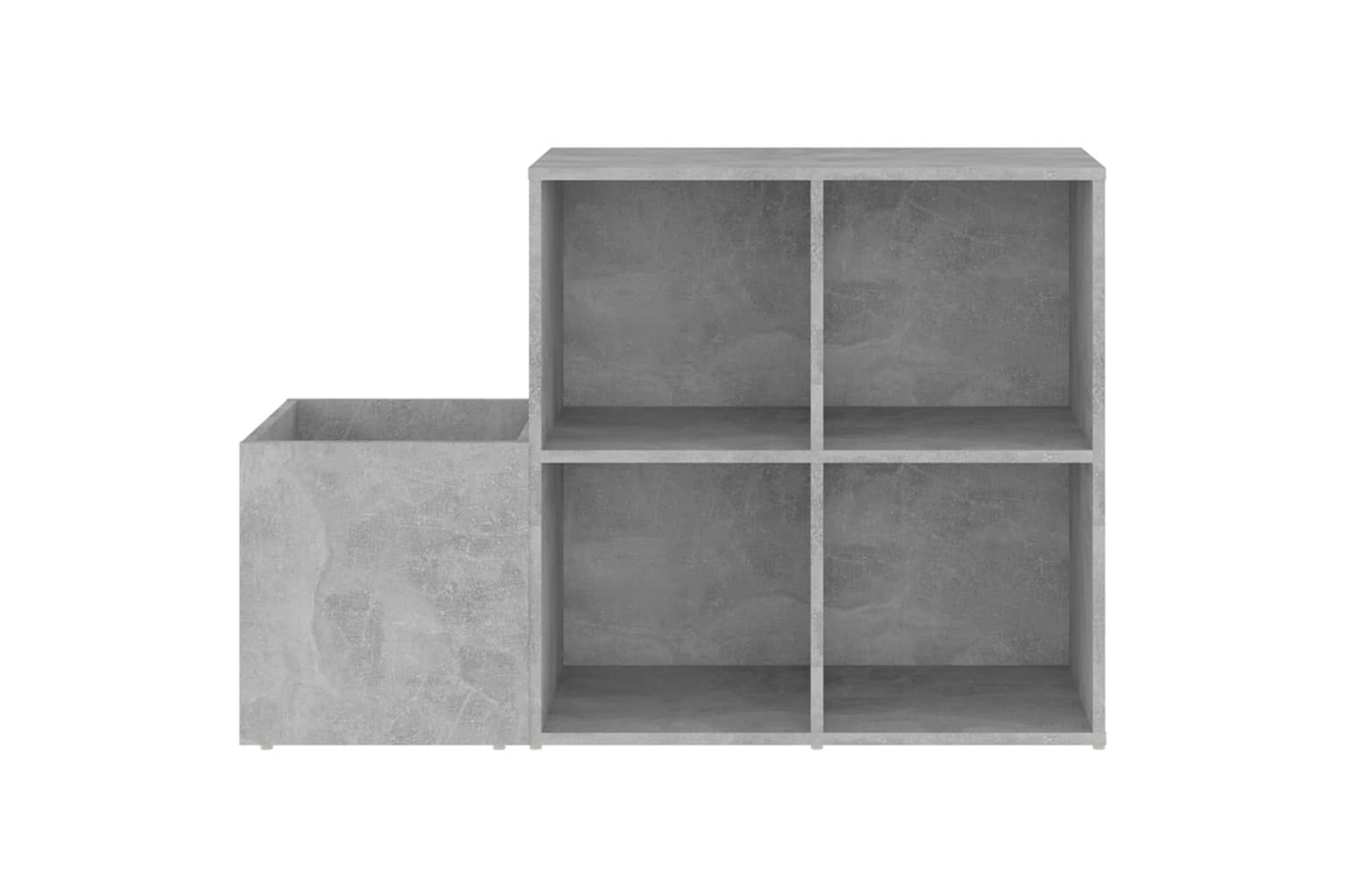 vidaXL 808255 Hall Shoe Cabinet Concrete Grey 105x35.5x70cm Engineered Wood