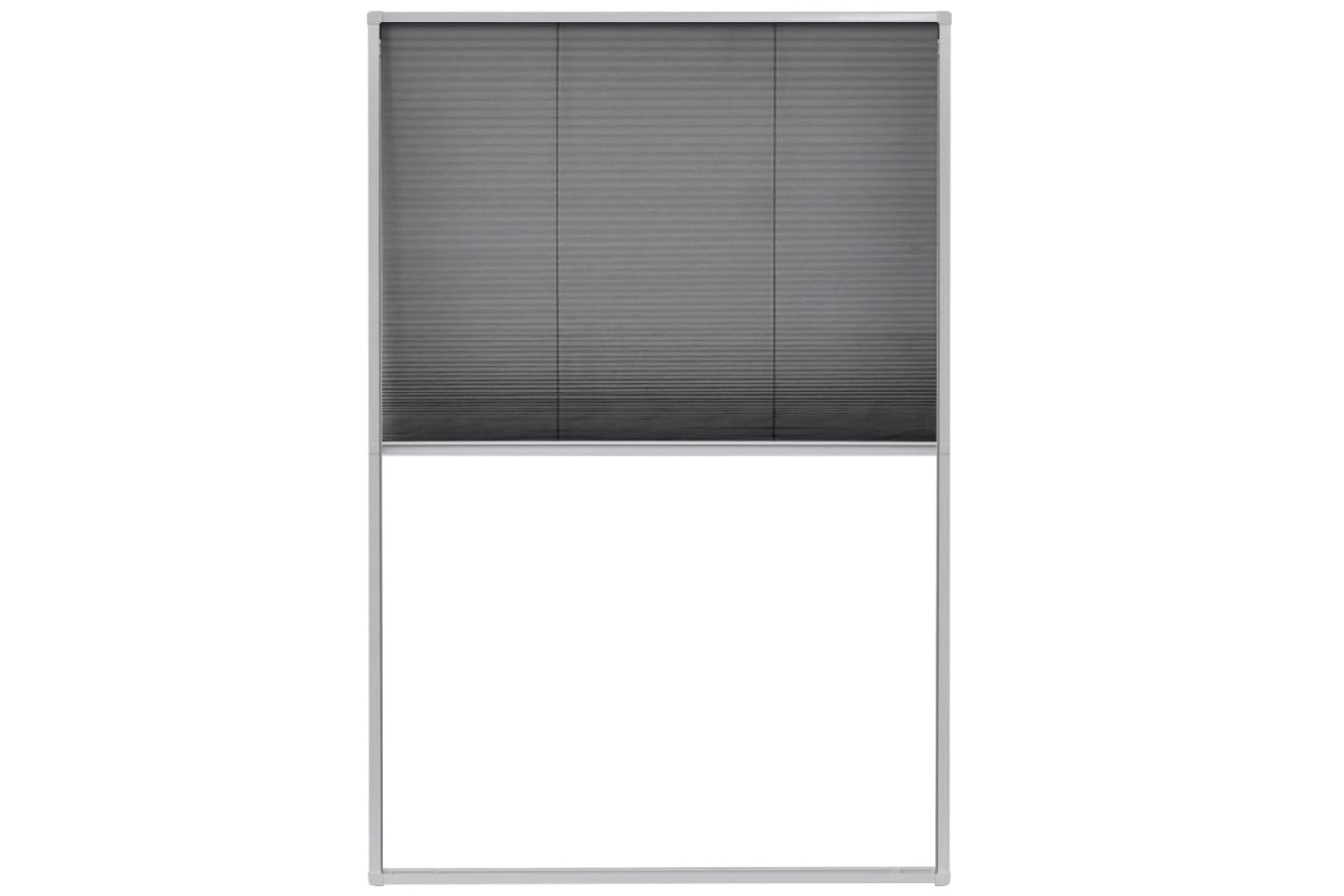 vidaXL 142612 Plisse Insect Screen For Windows Aluminium 80x120cm