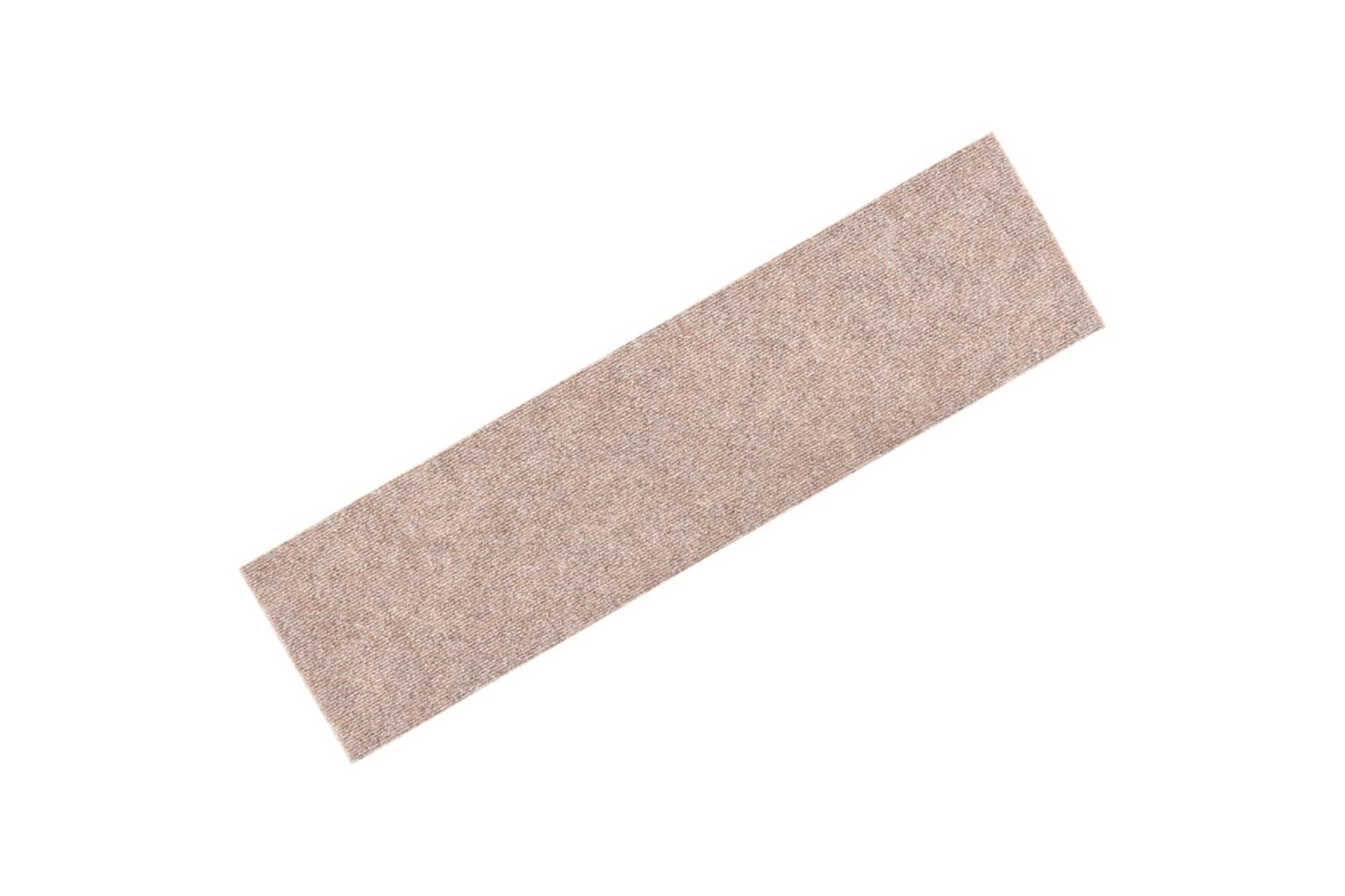 vidaXL 326924 Self-adhesive Stair Mats Rectangular 15 Pcs 76x20cm Light Brown